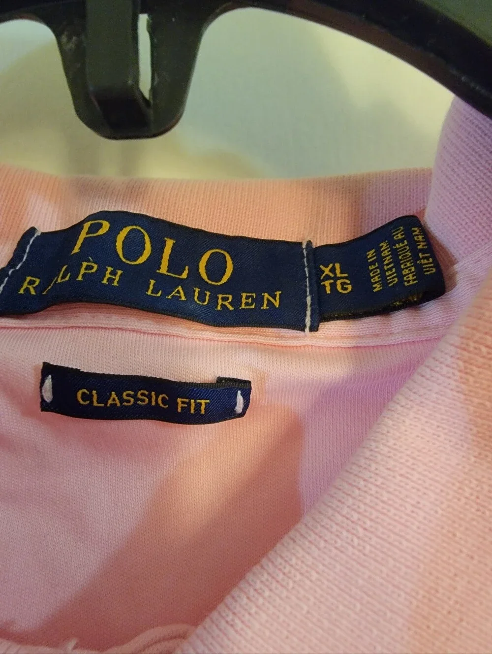 🆕️🏇RALPH LAUREN SOFT POLO Classic Slim Fit, XL - Caramel Pink, Multi Pony